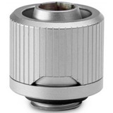 EKWB EK-Quantum Torque STC 10/16 - Satin Titanium, Verbindung silber