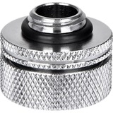 Thermaltake Pacific G1/4 PETG Tube 16mm (5/8") OD Compression, Anschlüsse silber, CL-W092-CA00SL-A