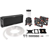 Thermaltake Pacific Gaming R240 D5 Water Cooling Kit 240mm, Wasserkühlung schwarz/rot