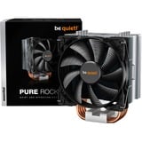 be quiet! Pure Rock 2 Silver, CPU-Kühler silber, Finish aus gebürstetem Aluminium