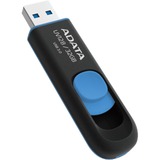 ADATA Dash Drive UV128 32 GB, USB-Stick schwarz/blau, USB-A 3.2 Gen1