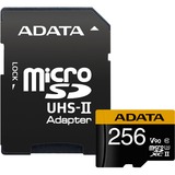 ADATA Premier One 256 GB microSDXC, Speicherkarte UHS-II U3, Class 10, V90