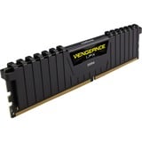 Corsair DIMM 128 GB DDR4-2666 (4x 32 GB) Quad-Kit, Arbeitsspeicher schwarz, CMK128GX4M4A2666C16, Vengeance LPX, INTEL XMP