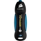 Corsair Flash Voyager 256 GB, USB-Stick schwarz/blau, USB-A 3.2 Gen 1