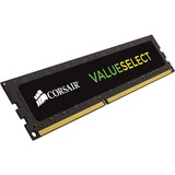 Corsair ValueSelect DIMM 4 GB DDR4-2666  , Arbeitsspeicher CMV4GX4M1A2666C18, Value Select