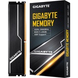 GIGABYTE DIMM 8 GB DDR4-2666  , Arbeitsspeicher schwarz, GP-GR26C16S8K1HU408, INTEL XMP