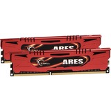 G.Skill DIMM 16 GB DDR3-1600 (2x 8 GB) Dual-Kit, Arbeitsspeicher F3-1600C9D-16GAR, Ares, INTEL XMP, Retail