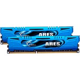 G.Skill DIMM 16 GB DDR3-2400 Kit, Arbeitsspeicher F3-2400C11D-16GAB, ARES