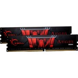 G.Skill DIMM 16 GB DDR4-2400 (2x 8 GB) Dual-Kit, Arbeitsspeicher F4-2400C17D-16GIS, Aegis, INTEL XMP