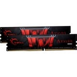 G.Skill DIMM 16 GB DDR4-3000 (2x 8 GB) Dual-Kit, Arbeitsspeicher schwarz, F4-3000C16D-16GISB, Aegis, INTEL XMP