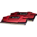 G.Skill DIMM 16 GB DDR4-3600 (2x 8 GB) Dual-Kit, Arbeitsspeicher rot, F4-3600C19D-16GVRB, Ripjaws V, INTEL XMP