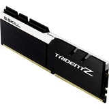 G.Skill DIMM 16 GB DDR4-4133 Kit, Arbeitsspeicher schwarz/weiß, F4-4133C19D-16GTZKW, Trident Z, XMP