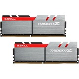 G.Skill DIMM 32 GB DDR4-3200 (2x 16 GB) Dual-Kit, Arbeitsspeicher F4-3200C16D-32GTZ, Trident Z, INTEL XMP