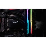 G.Skill DIMM 32 GB DDR4-3200 (2x 16 GB) Dual-Kit, Arbeitsspeicher schwarz, F4-3200C16D-32GTZR, Trident Z RGB, INTEL XMP