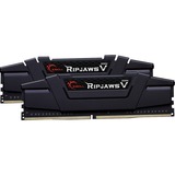 G.Skill DIMM 32 GB DDR4-3600 Kit, Arbeitsspeicher schwarz, F4-3600C16D-32GVKC, Ripjaws V, XMP