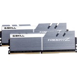 G.Skill DIMM 32 GB DDR4-3600 (2x 16 GB) Dual-Kit, Arbeitsspeicher silber/weiß, F4-3600C17D-32GTZSW, Trident Z, INTEL XMP