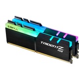 G.Skill DIMM 32 GB DDR4-3600 (2x 16 GB) Dual-Kit, Arbeitsspeicher schwarz, F4-3600C18D-32GTZR, Trident Z RGB, INTEL XMP