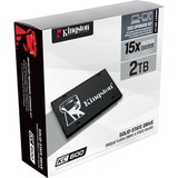 Kingston KC600B 2048 GB, SSD schwarz, SATA 6 Gb/s, 2,5"