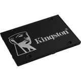 Kingston KC600B 256 GB, SSD schwarz, SATA 6 Gb/s, 2,5"