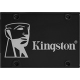 Kingston KC600 2048 GB, SSD schwarz, SATA 6 Gb/s, 2,5"