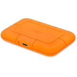 LaCie RUGGED SSD 2 TB, Externe SSD orange, USB-C 3.2 Gen 1 (5 Gbit/s)