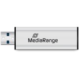 MediaRange 32 GB, USB-Stick silber/schwarz, USB-A 3.2 Gen 1