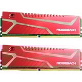 Mushkin DIMM 16 GB DDR4-3466 (2x 8 GB) Dual-Kit, Arbeitsspeicher rot, MRB4U346JLLM8GX2, Redline