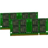 Mushkin SO-DIMM 4 GB DDR2-800 (2x 2 GB) Dual-Kit, Arbeitsspeicher 996577, Essentials