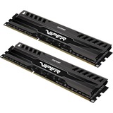 Patriot DIMM 16 GB DDR3-1600 (2x 8 GB) Dual-Kit, Arbeitsspeicher PV316G160C9K, Viper 3 - Black Mamba Edition, INTEL XMP, Retail