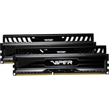 Patriot DIMM 16 GB DDR3-1866 Kit, Arbeitsspeicher PV316G186C0K, Viper 3 - Black Mamba Edition, Retail