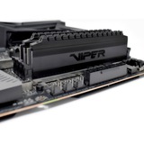 Patriot DIMM 8 GB DDR4-3000 Kit, Arbeitsspeicher schwarz, PVB48G300C6K, Viper 4 Blackout, XMP