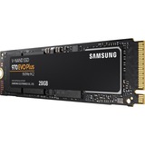 SAMSUNG 970 EVO Plus 250 GB, SSD schwarz, PCIe 3.0 x4, NVMe 1.3, M.2 2280, intern