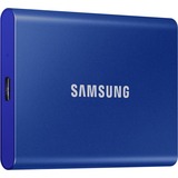 SAMSUNG Portable SSD T7 1TB, Externe SSD blau, USB-C 3.2 Gen 2 (10 Gbit/s), extern