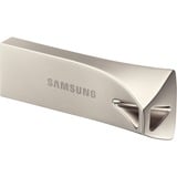 Samsung BAR Plus 128 GB Champagne Silver, USB-Stick champagner, USB-A 3.2 (5 Gbit/s)