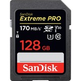 SanDisk Extreme PRO 128 GB SDXC, Speicherkarte UHS-I U3, Class 10, V30