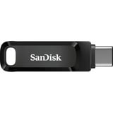 SanDisk Ultra Dual Drive Go 64 GB, USB-Stick schwarz, USB-A 3.2 Gen 1, USB-C 3.2 Gen 1