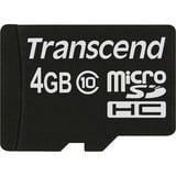 Transcend microSDHC Card 4 GB, Speicherkarte Class 10