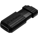 Verbatim PinStripe 16 GB, USB-Stick schwarz, USB-A 3.2 Gen 1