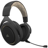 Corsair HS70 Pro Wireless, Gaming-Headset schwarz/creme