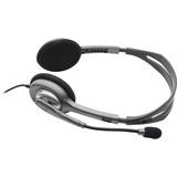 Logitech H110, Headset silber/grau, Retail