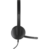 Logitech Stereo Headset H340 schwarz, Retail