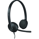 Logitech Stereo Headset H340 schwarz, Retail