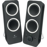 Logitech Z200 Black 2.0, PC-Lautsprecher schwarz