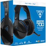Turtle Beach Stealth 700, Gaming-Headset schwarz/blau, Playstation 4, Windows 10 PC