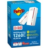 AVM FRITZ!Powerline 1260E WLAN Set zwei Adapter