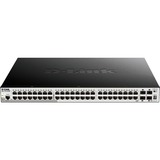 D-Link DGS-1510-52XMP, Switch 48 x RJ-45 Gbit/s, 4 x SFP+