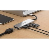 D-Link DUB-M530, USB-Hub silber