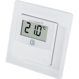 Homematic IP Smart Home Temperatur & Luftfeuchtigkeitssensor mit Display (HmIP-STHD) weiß