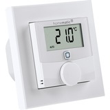 Homematic IP Smart Home Wandthermostat mit Schaltausgang (HmIP-BWTH) weiß, für Markenschalter 230V