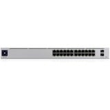 Ubiquiti USW-Pro-24-POE, Switch grau, 400W PoE Budget